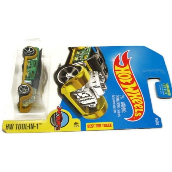 Hot Wheels 2016 HW Tool-in-1 Fast Cash Die-Cast Green Metallic MONEY CLIP nib - Picture 5 of 9